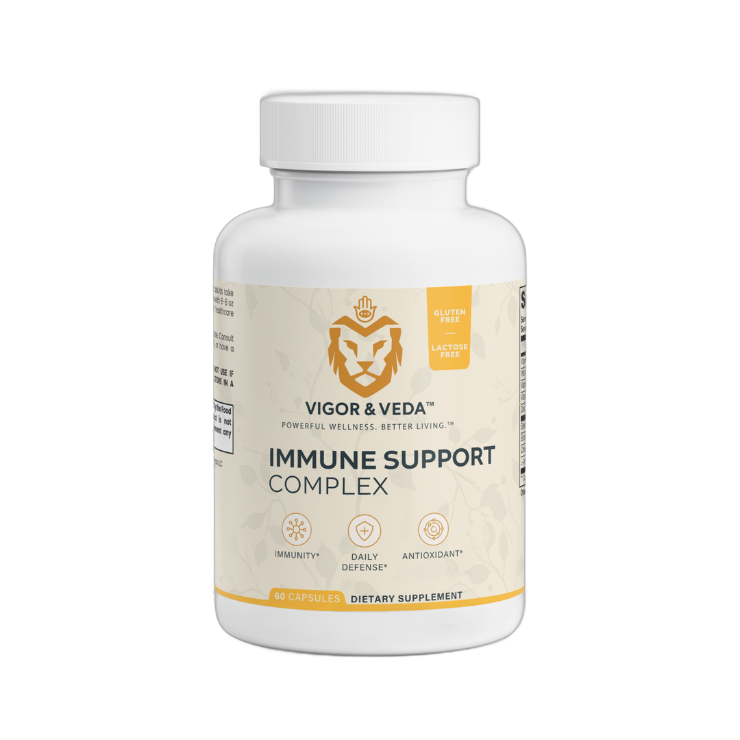 Vigor & Veda Immune Support Complex bottle front