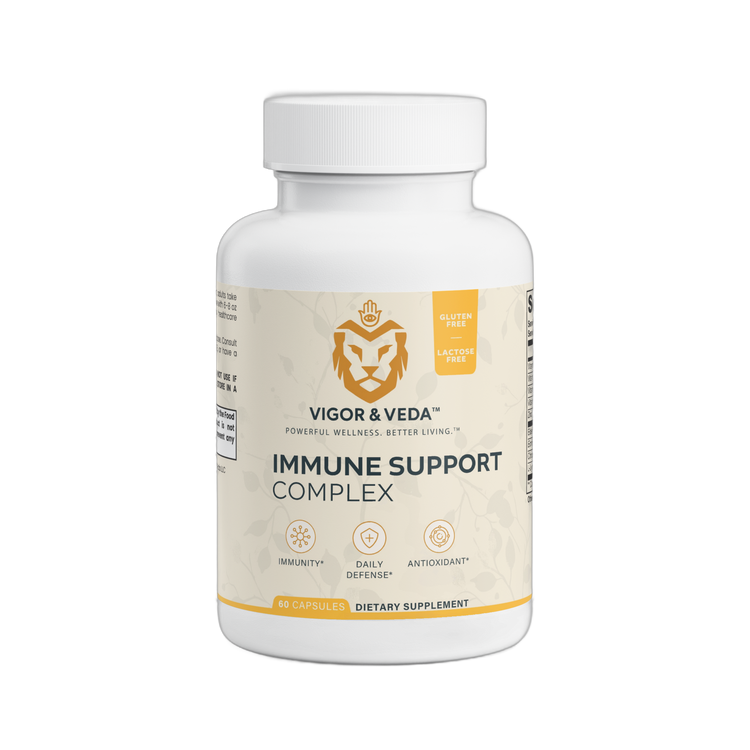 Vigor & Veda Immune Support Complex bottle front
