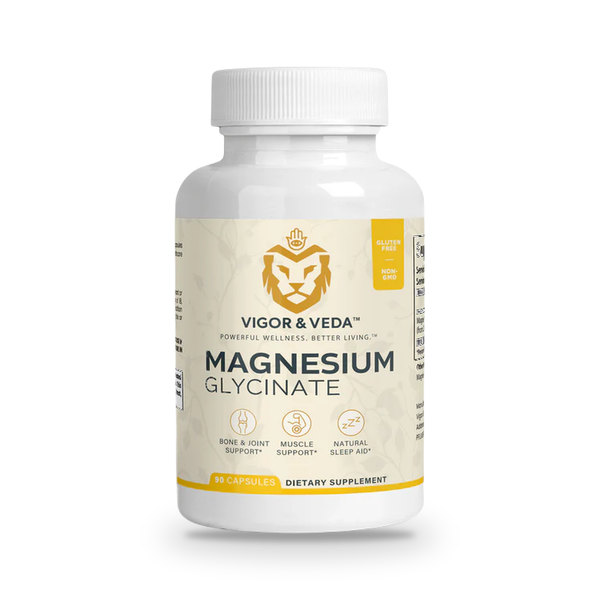 Vigor & Veda Magnesium Glycinate packshot