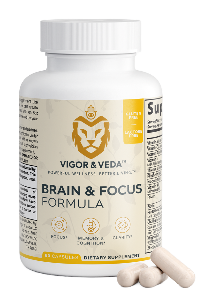 Brain & Focus Formula product mockup