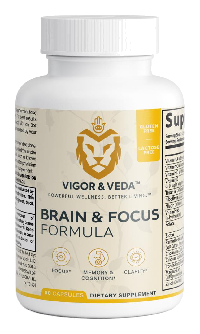 Brain & Focus Formula bottle